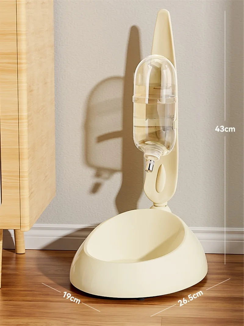 Automatic Pet Drinker Dog Bowls Water Bottles Universal Dog Drinker Feeder Liftable Bowl Dispenser Bowl Puppy Pet Products