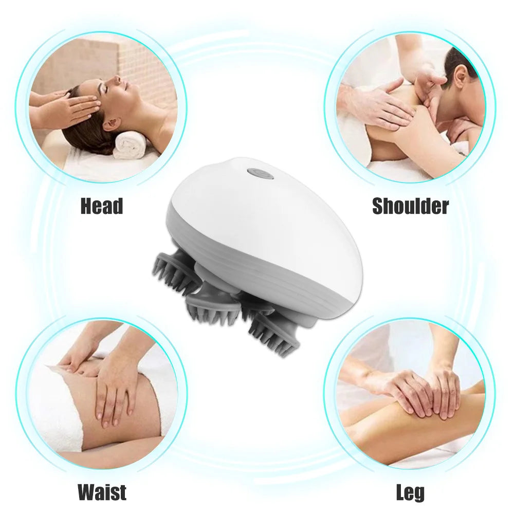 Electric Head & Body Massager for Pets & Humans