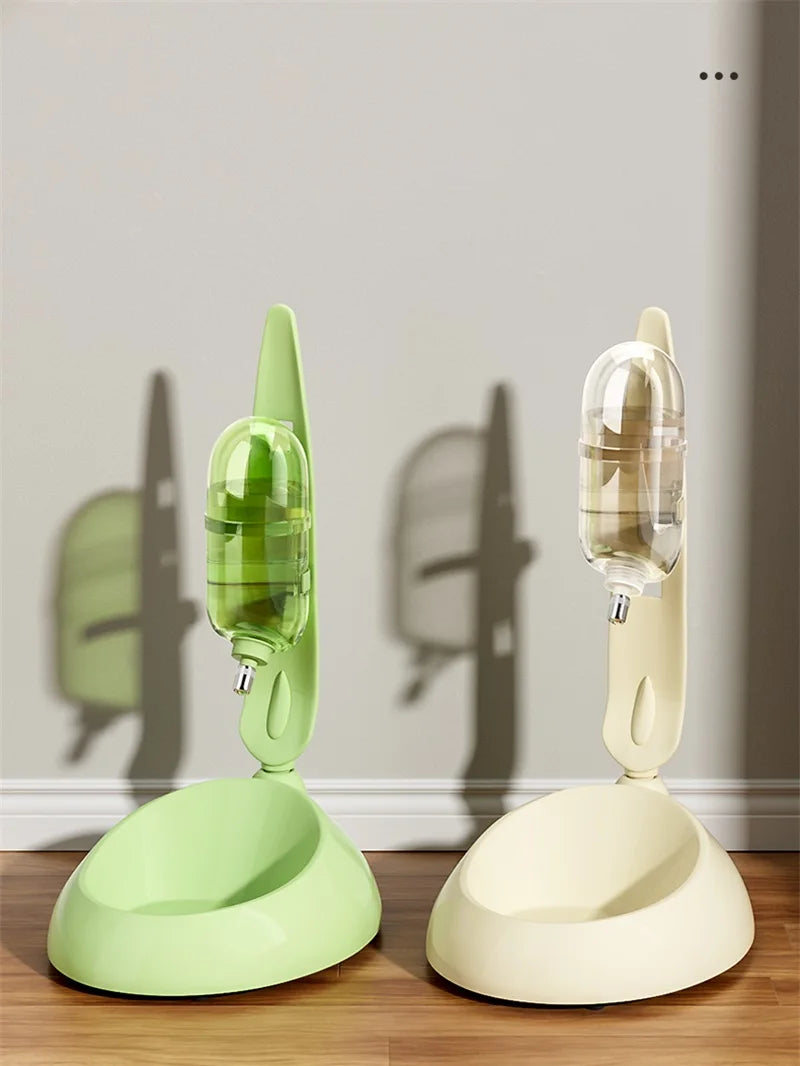 Automatic Pet Drinker Dog Bowls Water Bottles Universal Dog Drinker Feeder Liftable Bowl Dispenser Bowl Puppy Pet Products