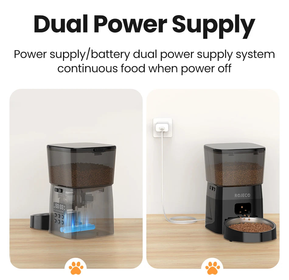 Automatic Pet Feeder Smart Food Dispenser