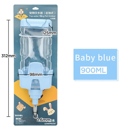HOOPET Pet Drinker Bottle Fountain Head Drinker Ball Dispenser Feeder Hanging Bottle Pet Dog Cat Pet Supplies Water Drink