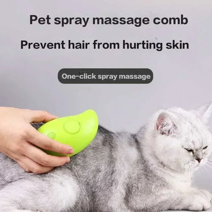 Electric Cat & Dog Steam Grooming Brush