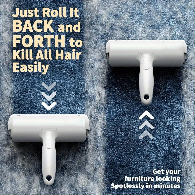 Self-Cleaning Pet Hair Remover Roller