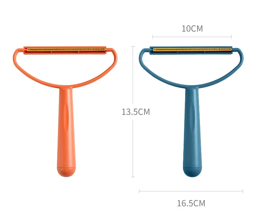 Portable Pet Hair Remover Scraper Brush