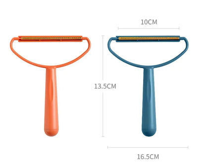 Portable Pet Hair Remover Scraper Brush