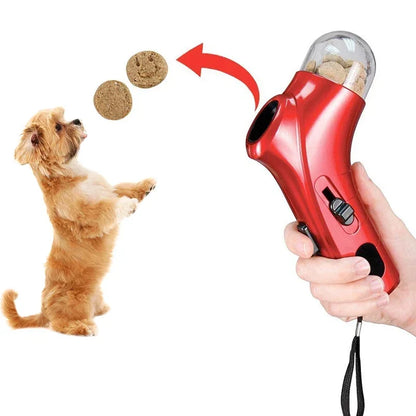 Pet Treat Launcher Interactive Snack Dispenser