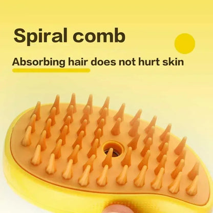 Electric Cat & Dog Steam Grooming Brush
