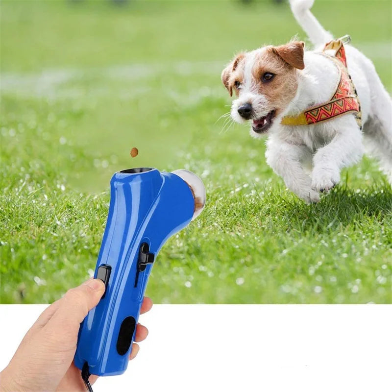 Pet Treat Launcher Interactive Snack Dispenser